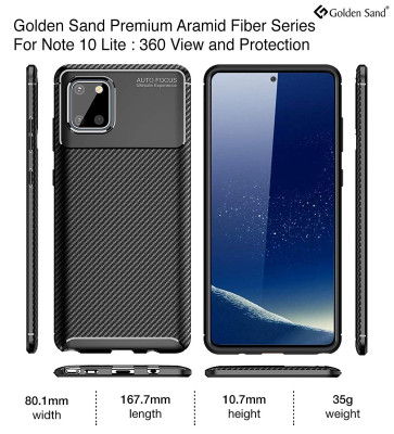 Силиконови гърбове Силиконови гърбове за Samsung Силиконов гръб ТПУ Карбон за Samsung Galaxy Note 10 Lite N770F черен